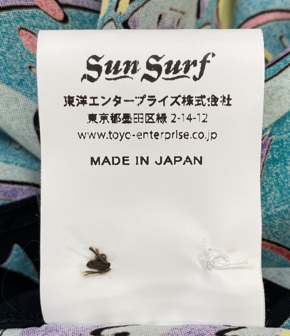 BEAMS BOY × SUN SURF サンサーフ 半袖ワンピース 日本製 レーヨン 13-26-0734-086 レディース SIZE - ビームスボーイ