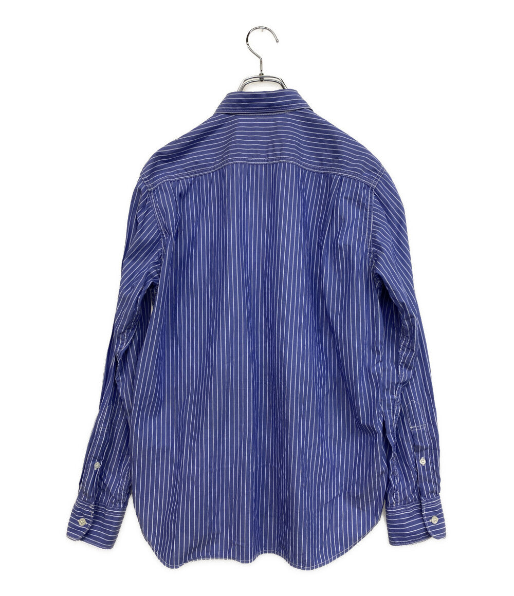 COMME des GARCONS HOMME 長袖シャツ AD2019 パッチワーク HE-B009 メンズ SIZE XS コムデギャルソンオム