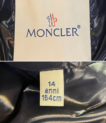 MONCLER ダウンコート MOKA GIUBBOTTO ネイビー レディース SIZE 14 モンクレール