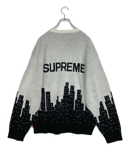 Supreme ニット NEW YORK SWEATER アクリル 20SS メンズ SIZE L シュプリーム