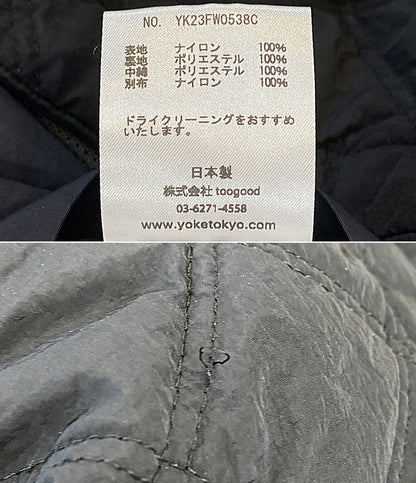 YOKE ヨーク コート ブラック キルティング YK23FW0538C メンズ SIZE 3