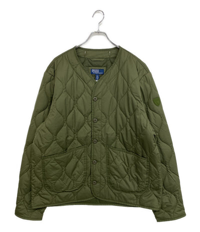 美品 POLO RALPH LAUREN 中綿ジャケット GHENT キルテッド OLIVE メンズ SIZE L ポロ・ラルフローレン