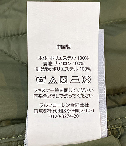 美品 POLO RALPH LAUREN 中綿ジャケット GHENT キルテッド OLIVE メンズ SIZE L ポロ・ラルフローレン