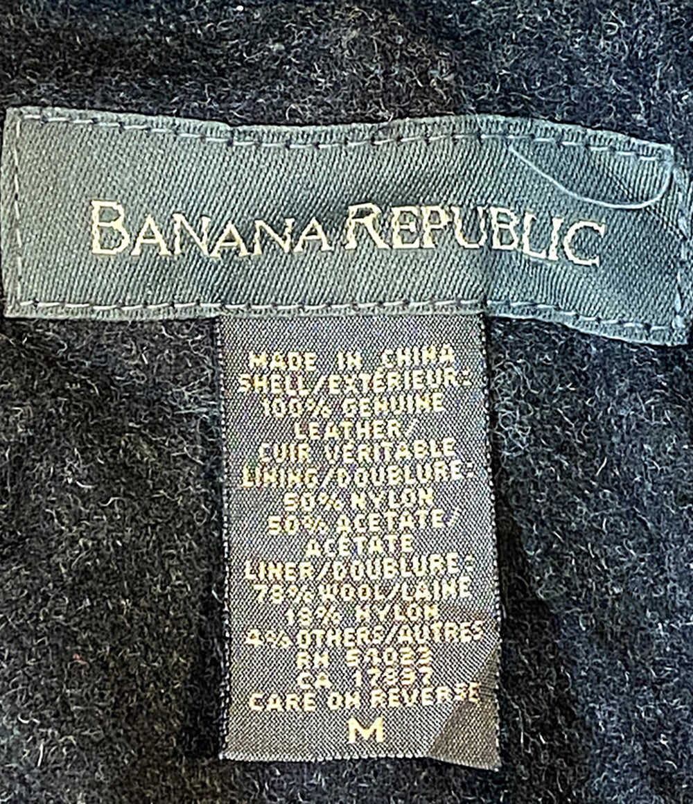 BANANA REPUBLIC コート シープスキン ブラック 90s レディース SIZE M バナナリパブリック