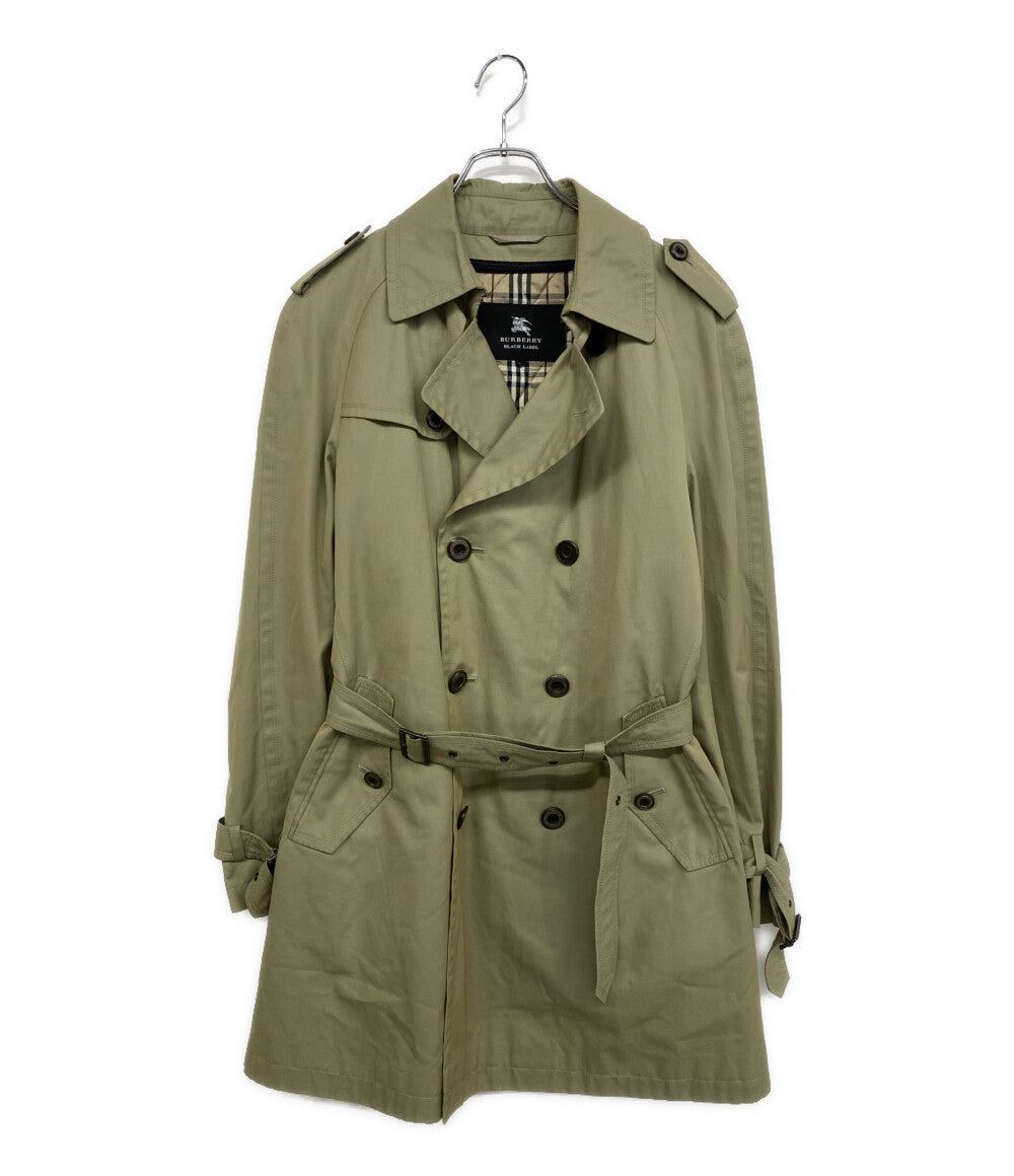 BURBERRY BLACK LABEL トレンチコート ノバチェック BMA10-581-44 日本製 BMA10-581-44 メンズ SIZE L バーバリーブラックレーベル