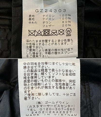 Goldwin 0 ダウンジャケット THREE DIMENSIONAL DOWN JACKET GZ24303 メンズ SIZE 3 ゴールドウイン