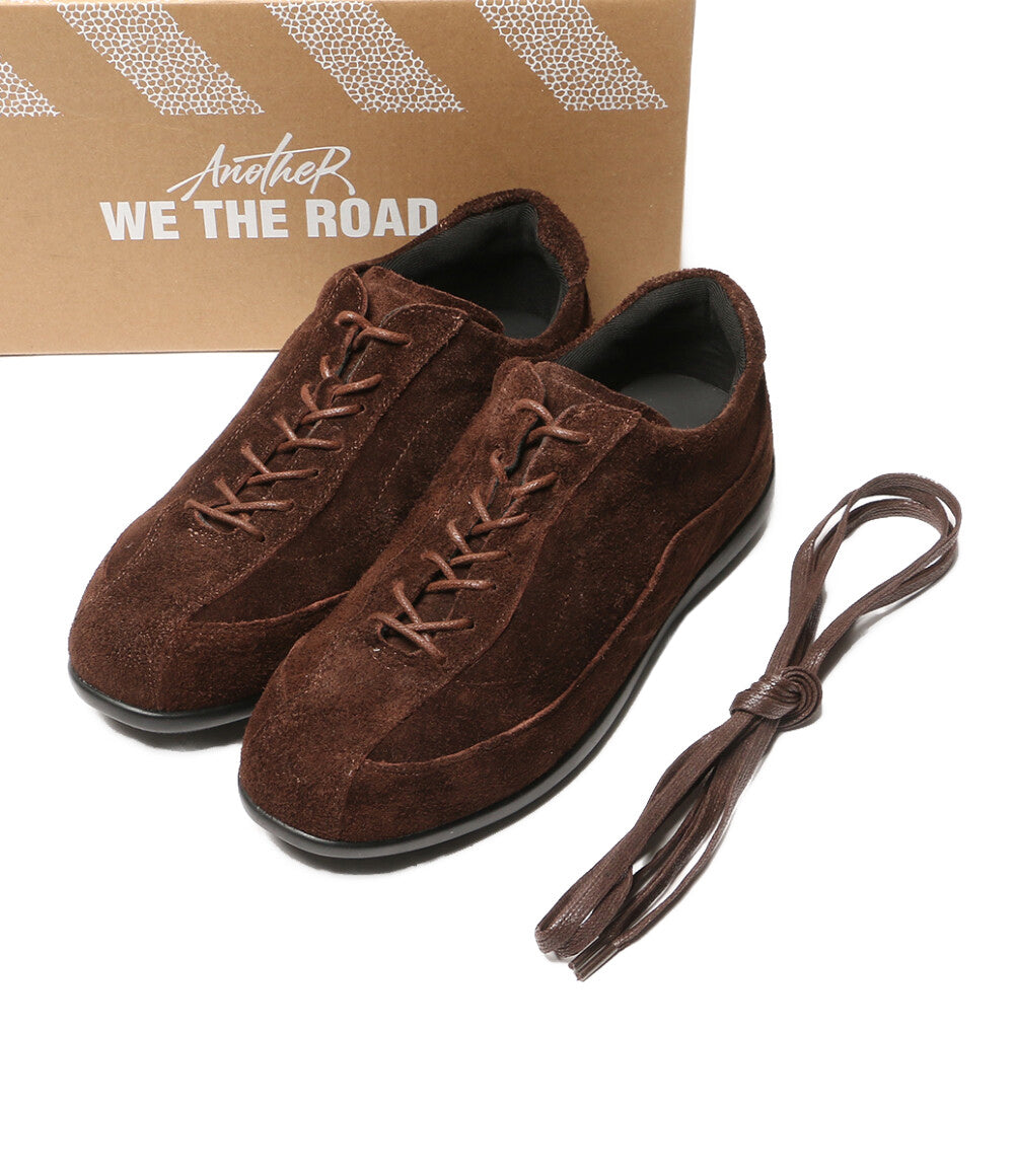 美品 we the road ウィーザロード スニーカー ブラウン スウェード wtrd3116 メンズ SIZE 8