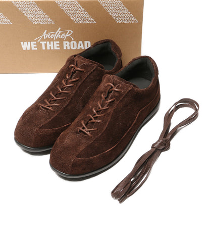 美品 we the road ウィーザロード スニーカー ブラウン スウェード wtrd3116 メンズ SIZE 8