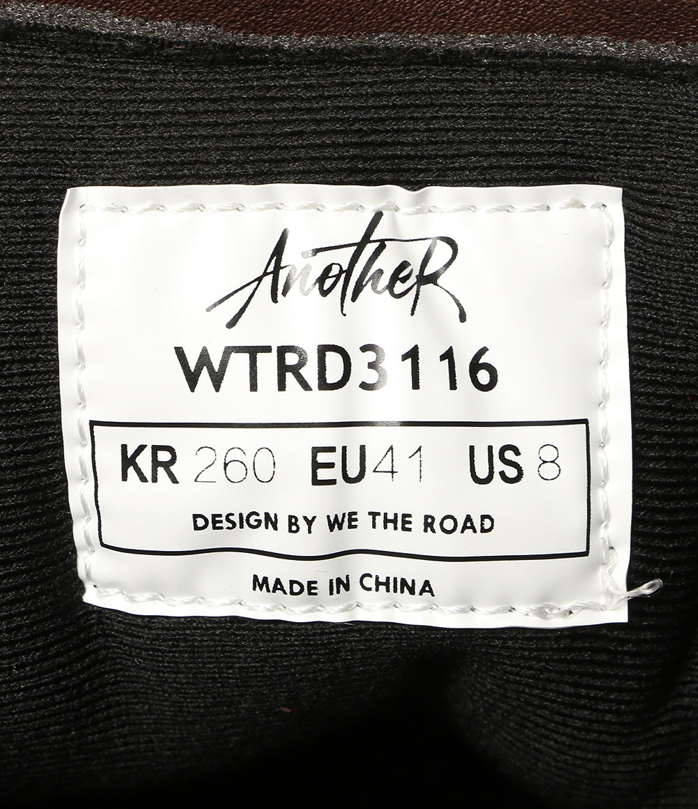 美品 we the road ウィーザロード スニーカー ブラウン スウェード wtrd3116 メンズ SIZE 8