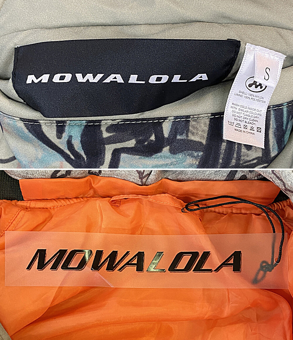 MOWALOLA モワローラ ジャケット GRAFFITI BOMBER メンズ SIZE S