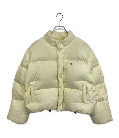 GYMPHLEX ダウンジャケット yellow ダウン KW52-119-02 レディース SIZE 14 ジムフレックス