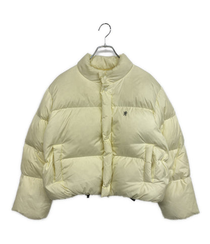 GYMPHLEX ダウンジャケット yellow ダウン KW52-119-02 レディース SIZE 14 ジムフレックス