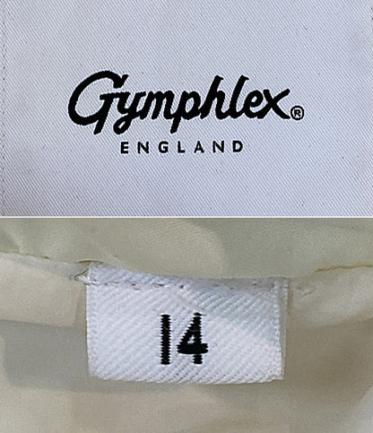 GYMPHLEX ダウンジャケット yellow ダウン KW52-119-02 レディース SIZE 14 ジムフレックス