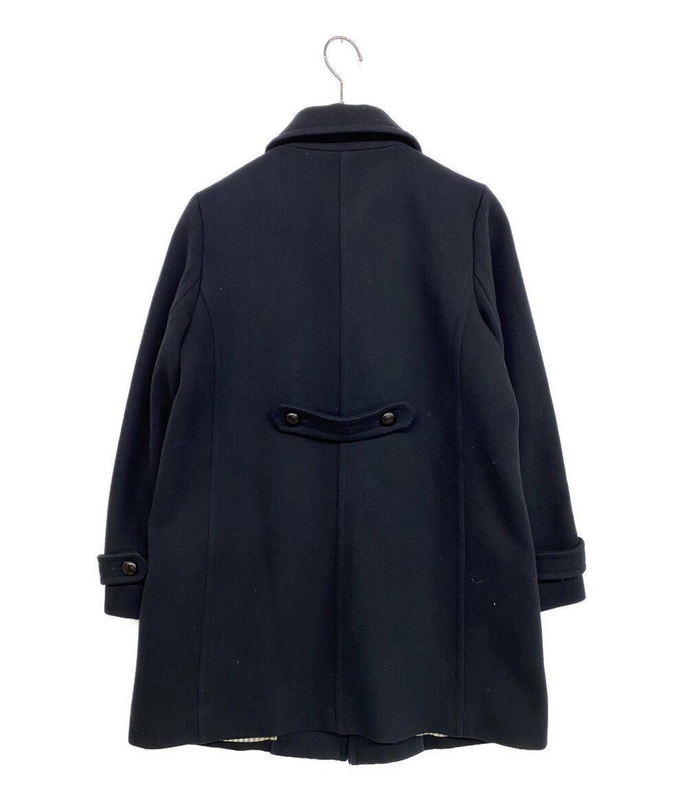 MACKINTOSH PHILOSOPHY コート ネイビー メルトン クルミボタン チンスト H5B18-673-29 レディース SIZE 40 マッキントッシュフィロソフィー