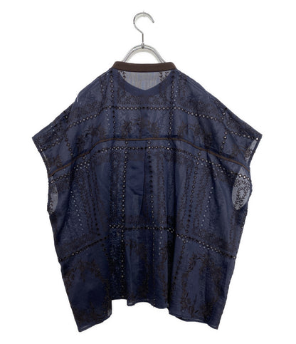 美品 SHIPS any シップス エニィ ノースリーブシャツ 26SS 721-14-0098 レディース SIZE O/S