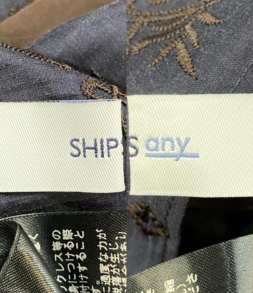 美品 SHIPS any シップス エニィ ノースリーブシャツ 26SS 721-14-0098 レディース SIZE O/S