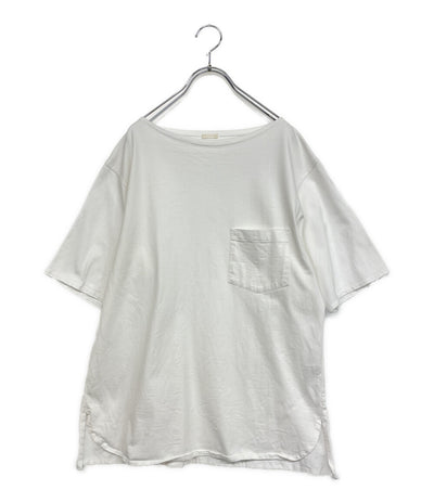 COMOLI 半袖Ｔシャツ ボートネック k01-05002 ホワイト メンズ SIZE 1 コモリ