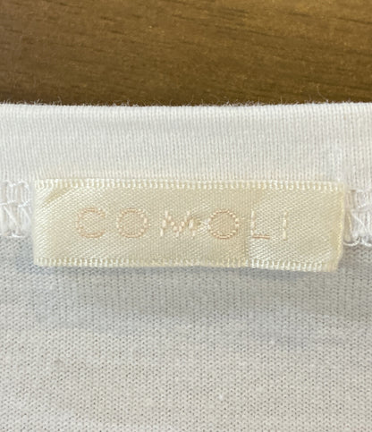COMOLI 半袖Ｔシャツ ボートネック k01-05002 ホワイト メンズ SIZE 1 コモリ