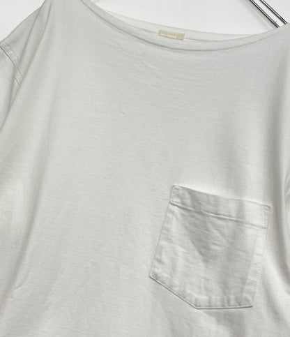 COMOLI 半袖Ｔシャツ ボートネック k01-05002 ホワイト メンズ SIZE 1 コモリ
