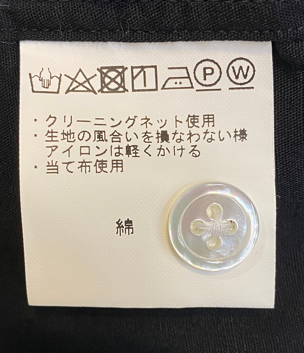 ゴーシュ ゴーシュ 長袖シャツ ハイネック ブラック 綿100% G224-B044 レディース SIZE 2