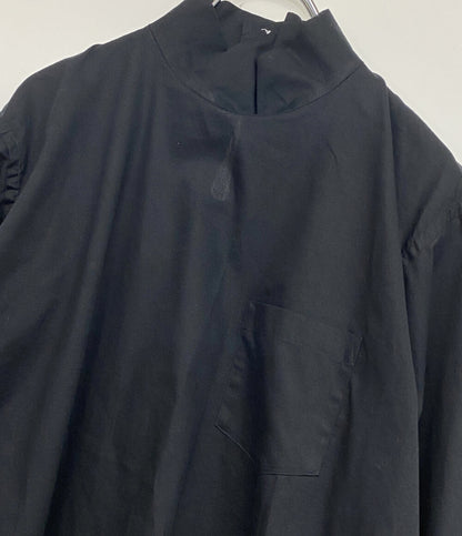 ゴーシュ ゴーシュ 長袖シャツ ハイネック ブラック 綿100% G224-B044 レディース SIZE 2
