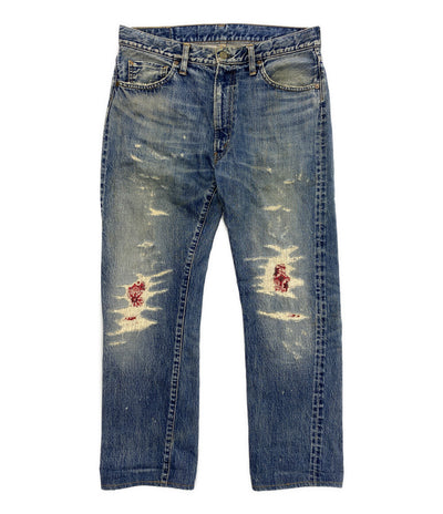STANDARD CALIFORNIA デニムパンツ ダメージ加工 MADE IN JAPAN メンズ SIZE W32 スタンダードカリフォルニア