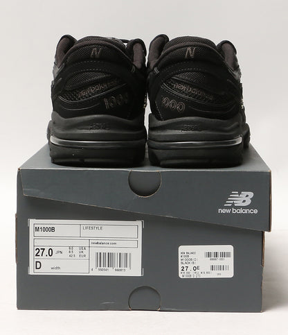 new balance スニーカー BLACK 箱付 M1000B メンズ SIZE 27cm ニューバランス
