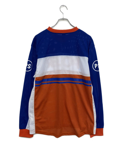 美品 POLeR OUTDOOR STUFF ポーラーアウトドアスタッフ メッシュジャージ メンズ SIZE L