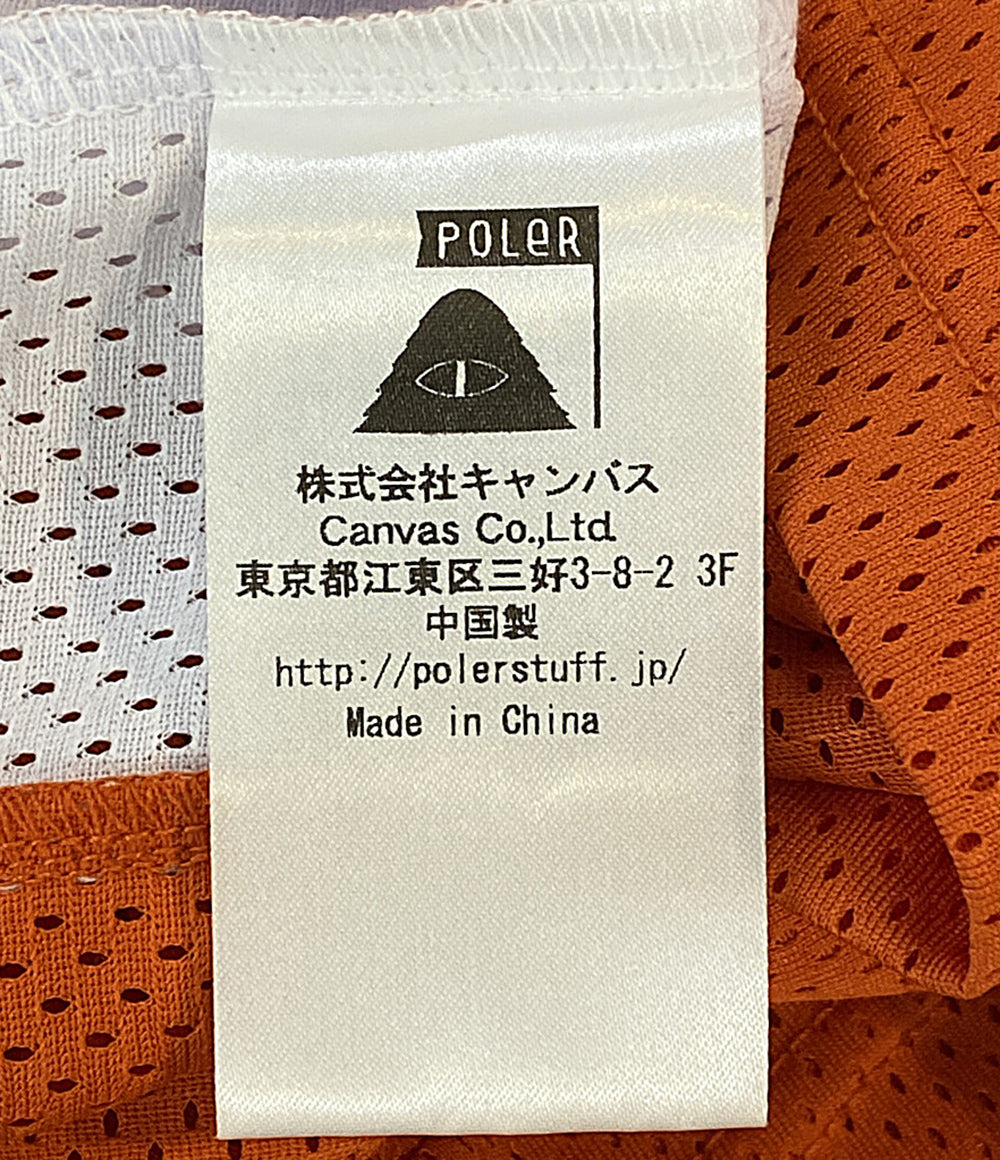 美品 POLeR OUTDOOR STUFF ポーラーアウトドアスタッフ メッシュジャージ メンズ SIZE L