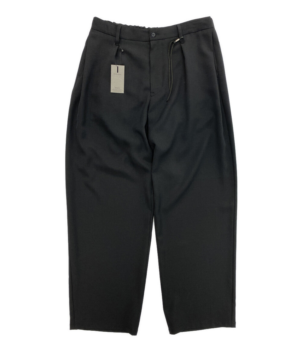 STRUM バレルワイドパンツ ポリエステル ストレッチ ツイル STC201-03 メンズ SIZE 4 ストラム
