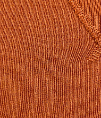 POLO RALPH LAUREN スウェット 両Vガゼット ポケ付 オレンジ メンズ SIZE L ポロ・ラルフローレン