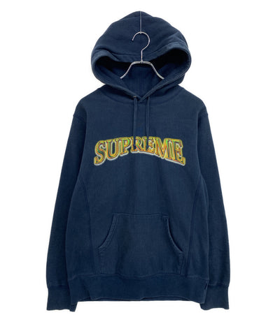 Supreme パーカー メタリックアーク ネイビー CANADA製 メンズ SIZE M シュプリーム