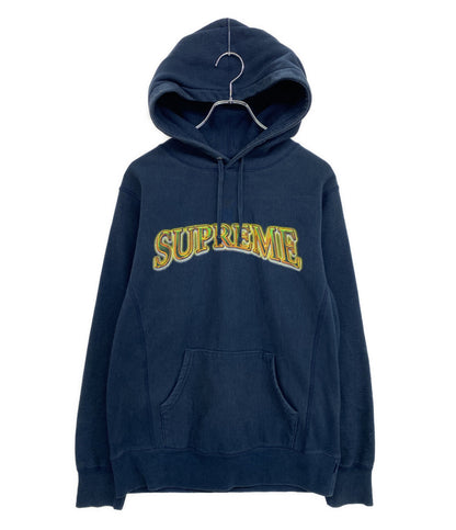 Supreme パーカー メタリックアーク ネイビー CANADA製 メンズ SIZE M シュプリーム