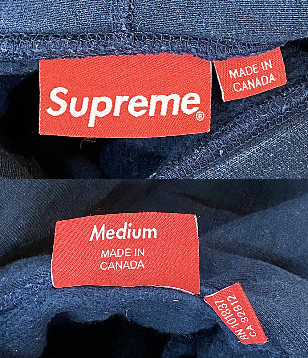Supreme パーカー メタリックアーク ネイビー CANADA製 メンズ SIZE M シュプリーム