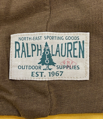 POLO RALPH LAUREN 半袖Ｔシャツ REVERSIBLE TEE BROWN×MUST メンズ SIZE - ポロ・ラルフローレン
