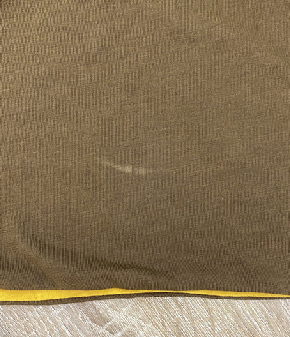 POLO RALPH LAUREN 半袖Ｔシャツ REVERSIBLE TEE BROWN×MUST メンズ SIZE - ポロ・ラルフローレン
