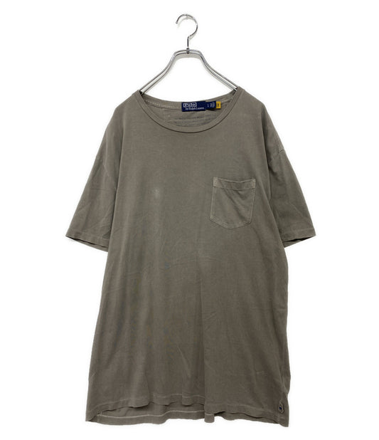 POLO RALPH LAUREN 半袖Ｔシャツ ORGANIC YARNS AND THE DYE TEE GRAY メンズ SIZE L ポロ・ラルフローレン