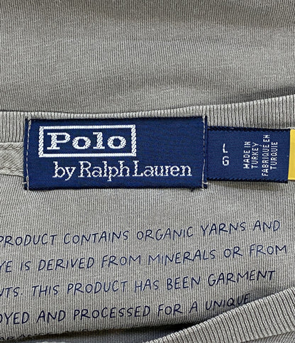 POLO RALPH LAUREN 半袖Ｔシャツ ORGANIC YARNS AND THE DYE TEE GRAY メンズ SIZE L ポロ・ラルフローレン