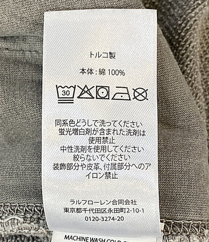 POLO RALPH LAUREN ショートパンツ 6-INCH GARMENT DYED FLEECE SHORT GRAY メンズ SIZE L ポロ・ラルフローレン