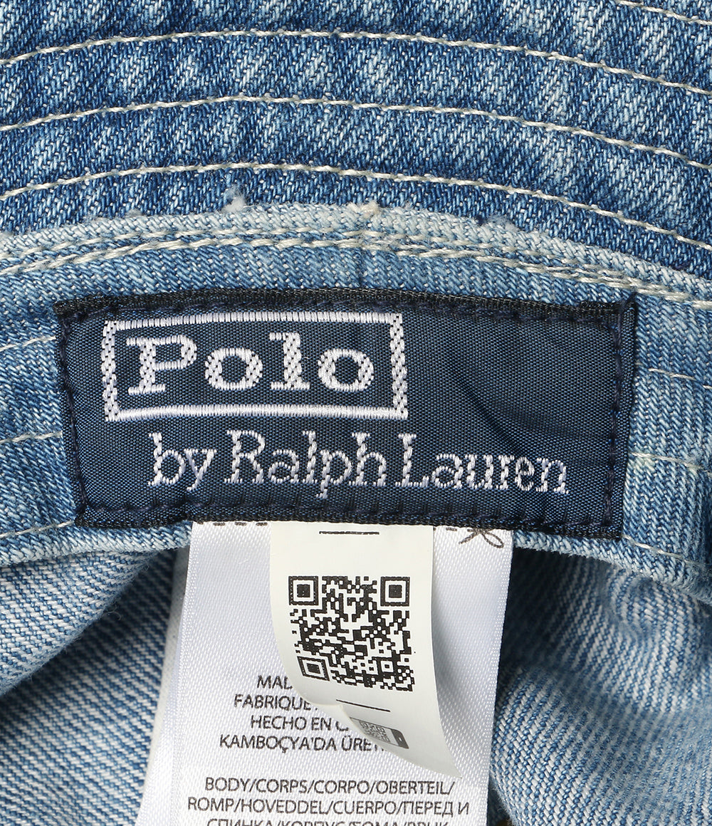 POLO RALPH LAUREN ハット INDIGO DENIM BUCKET HAT メンズ SIZE L/XL ポロ・ラルフローレン