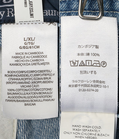 POLO RALPH LAUREN ハット INDIGO DENIM BUCKET HAT メンズ SIZE L/XL ポロ・ラルフローレン