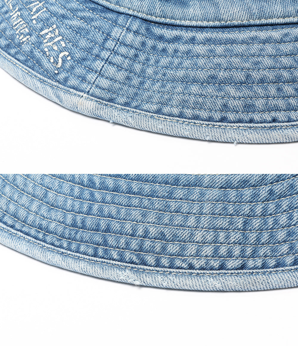 POLO RALPH LAUREN ハット INDIGO DENIM BUCKET HAT メンズ SIZE L/XL ポロ・ラルフローレン