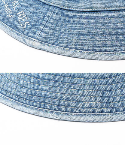 POLO RALPH LAUREN ハット INDIGO DENIM BUCKET HAT メンズ SIZE L/XL ポロ・ラルフローレン