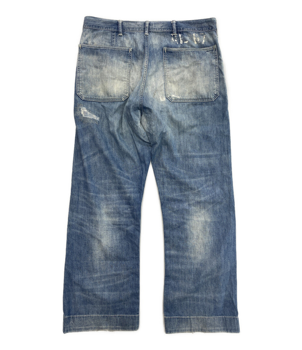 POLO RALPH LAUREN デニムパンツ CLASSIC FIT DISTRESSED JEAN ダメージ加工 メンズ SIZE 34x32 ポロ・ラルフローレン