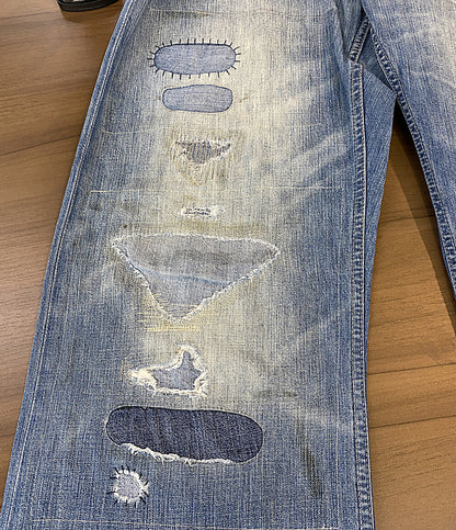 POLO RALPH LAUREN デニムパンツ CLASSIC FIT DISTRESSED JEAN ダメージ加工 メンズ SIZE 34x32 ポロ・ラルフローレン