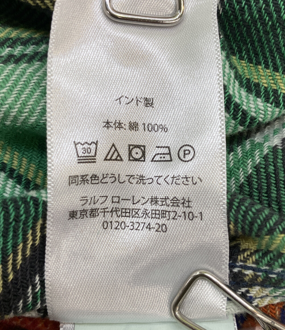 POLO RALPH LAUREN 長袖シャツ CLASSIC FIT PATCHWORK SHIRT メンズ SIZE L ポロ・ラルフローレン