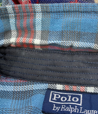 POLO RALPH LAUREN 長袖シャツ CLASSIC FIT PATCHWORK SHIRT メンズ SIZE L ポロ・ラルフローレン