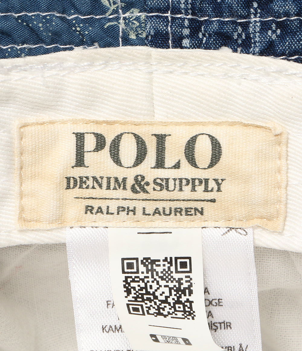 POLO RALPH LAUREN DENIM&SUPPLY ポロ・ラルフローレン デニム＆サプライ パッチワークハット メンズ SIZE L/XL