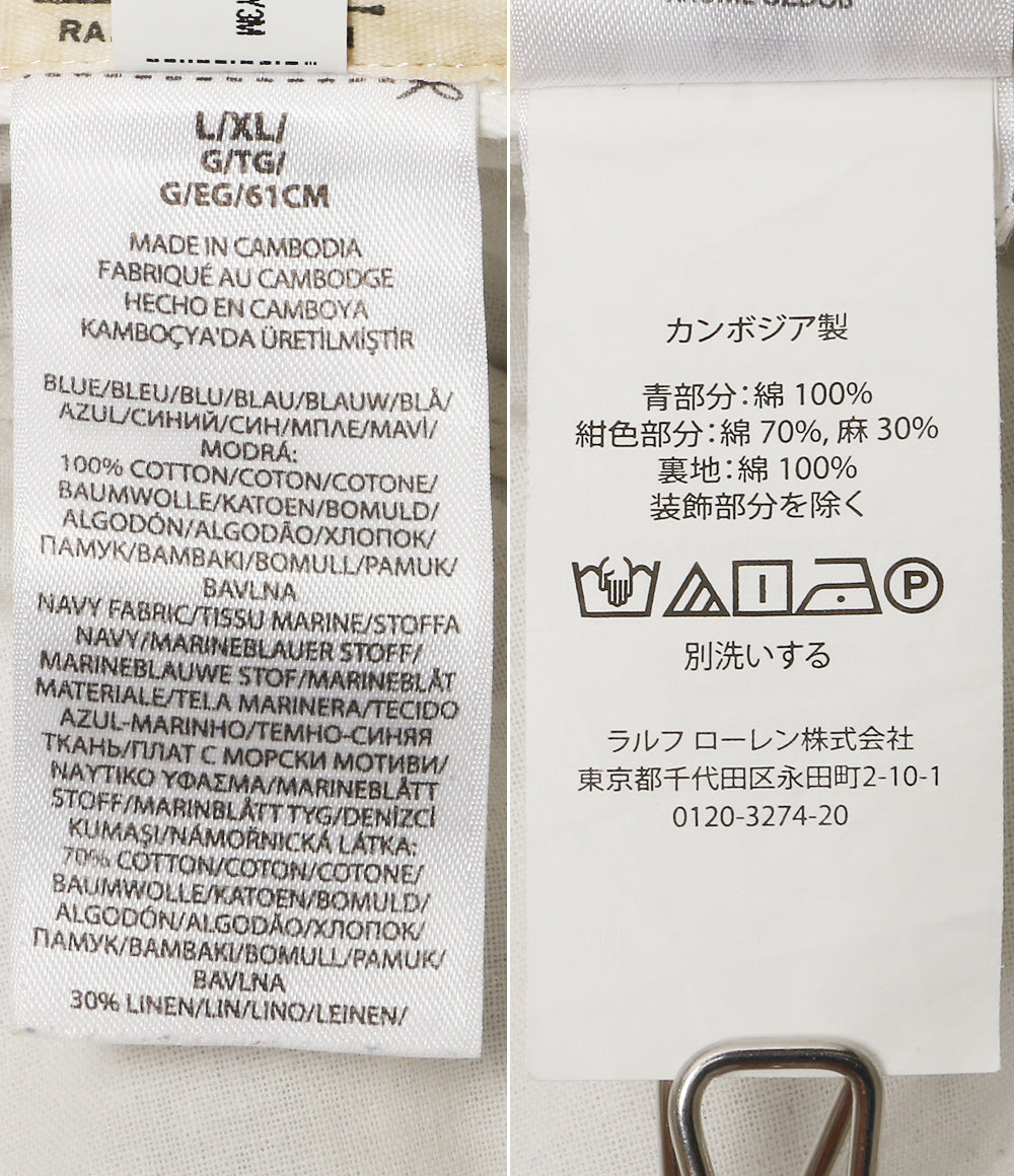 POLO RALPH LAUREN DENIM&SUPPLY ポロ・ラルフローレン デニム＆サプライ パッチワークハット メンズ SIZE L/XL
