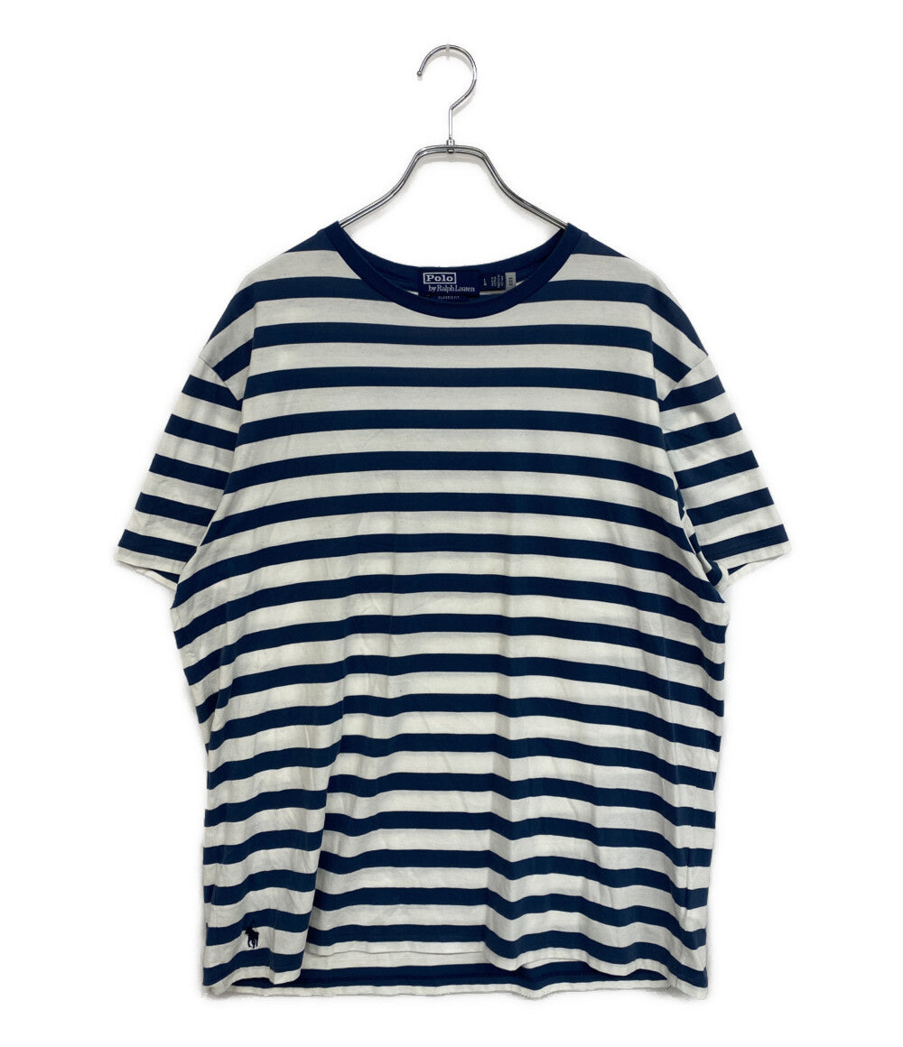 POLO RALPH LAUREN 半袖Ｔシャツ CLASSIC FIT STRIPED JERSEY TEE メンズ SIZE L ポロ・ラルフローレン
